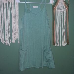 Z Supply Sage Green Pocket Tank with Pockets